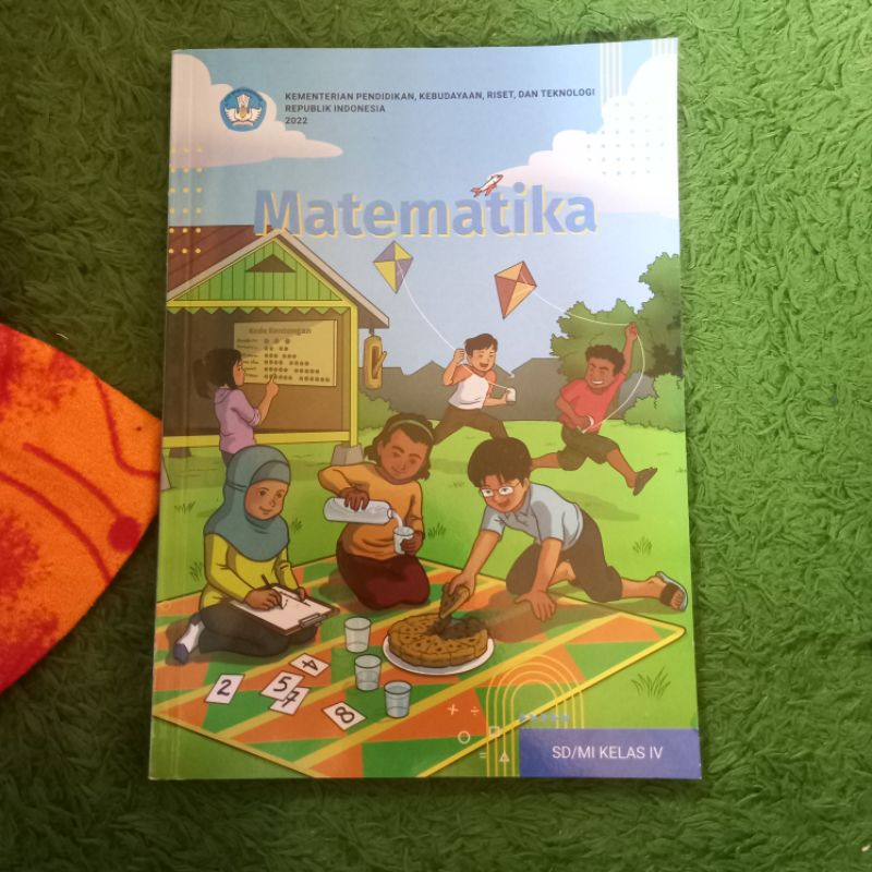 Jual ORIGINAL BUKU MATEMATIKA KELAS 4 SD KURIKULUM MERDEKA | Shopee ...
