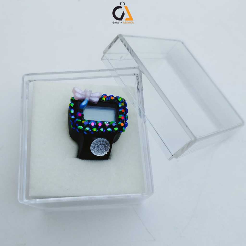Jual Tasbih Digital Manik-Manik Non Led Motif Cantik Set Dengan Kemasan ...
