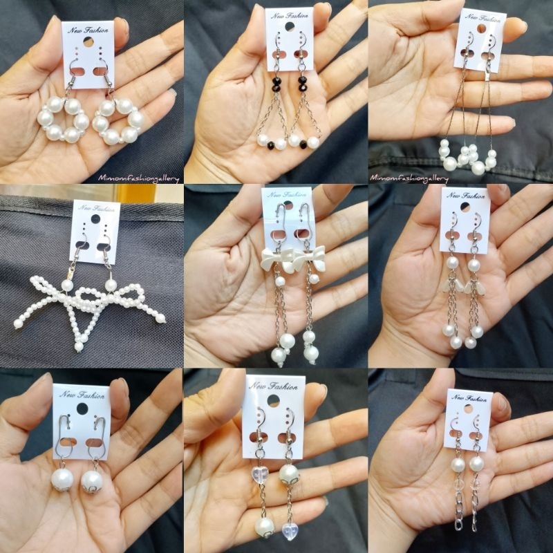 Jual Anting hijab peniti Anting hijab pearl Anting hijab murah Anting ...