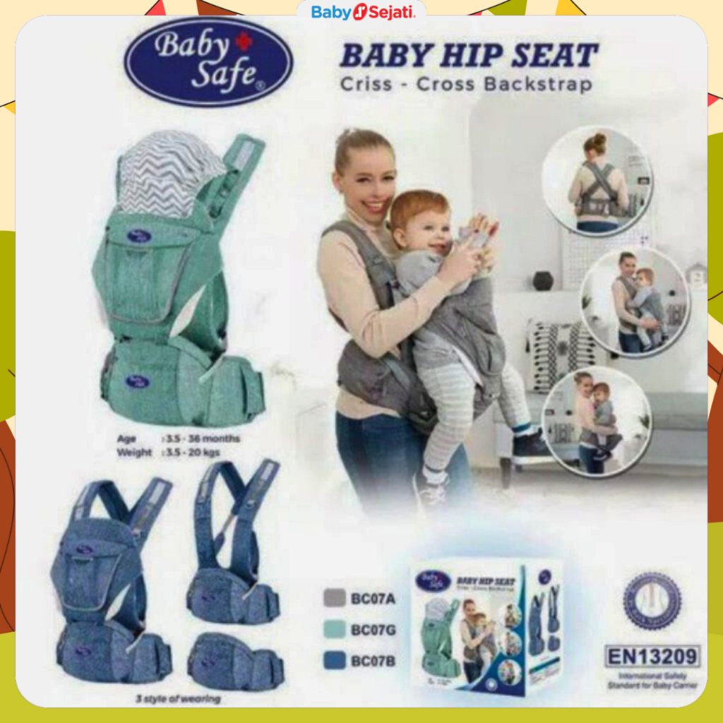 Jual Baby Safe Gendongan Bayi Baby Hip Seat Carier Extra Strength - Main Image