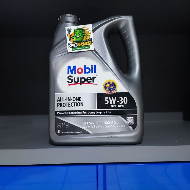 Jual MOBIL SUPER ALL IN ONE PROTECTION 5W30 API SP 4 LITER | Shopee ...