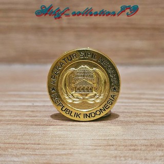 Jual Pin Korpri ASN Bahan Logam Cor Pin Asn RI Bulat Magnet | Shopee ...