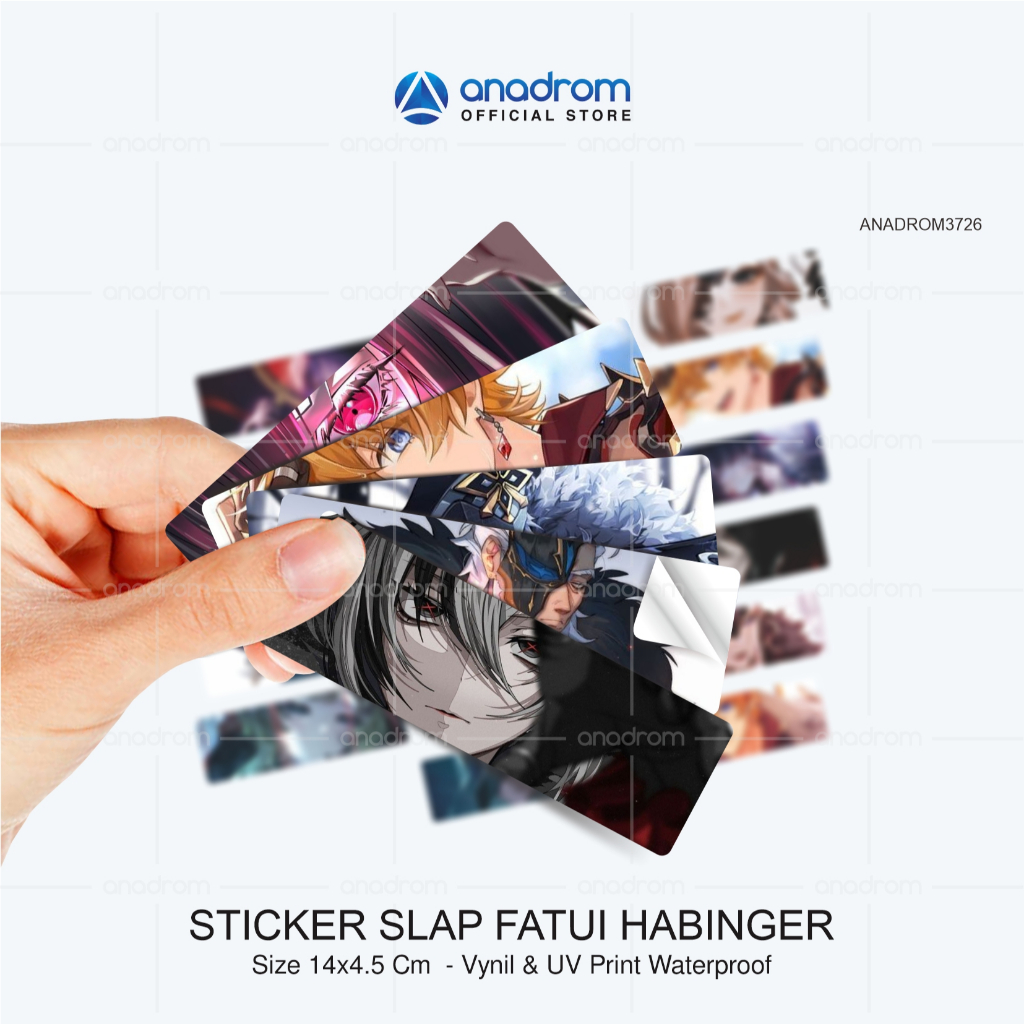 Jual Stiker Slap Genshin Impact | Stiker Slap Character Fatui Habinger ...