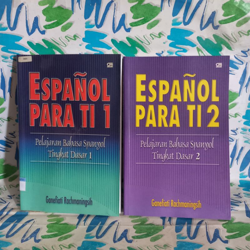 Jual original Buku Espanol Para Ti 1 dan 2 Pelajaran Bahasa Spanyol ...