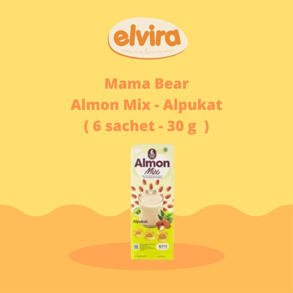Jual Almon Mix - Alpukat ( 6 Sachet @ 30 g ) | Shopee Indonesia