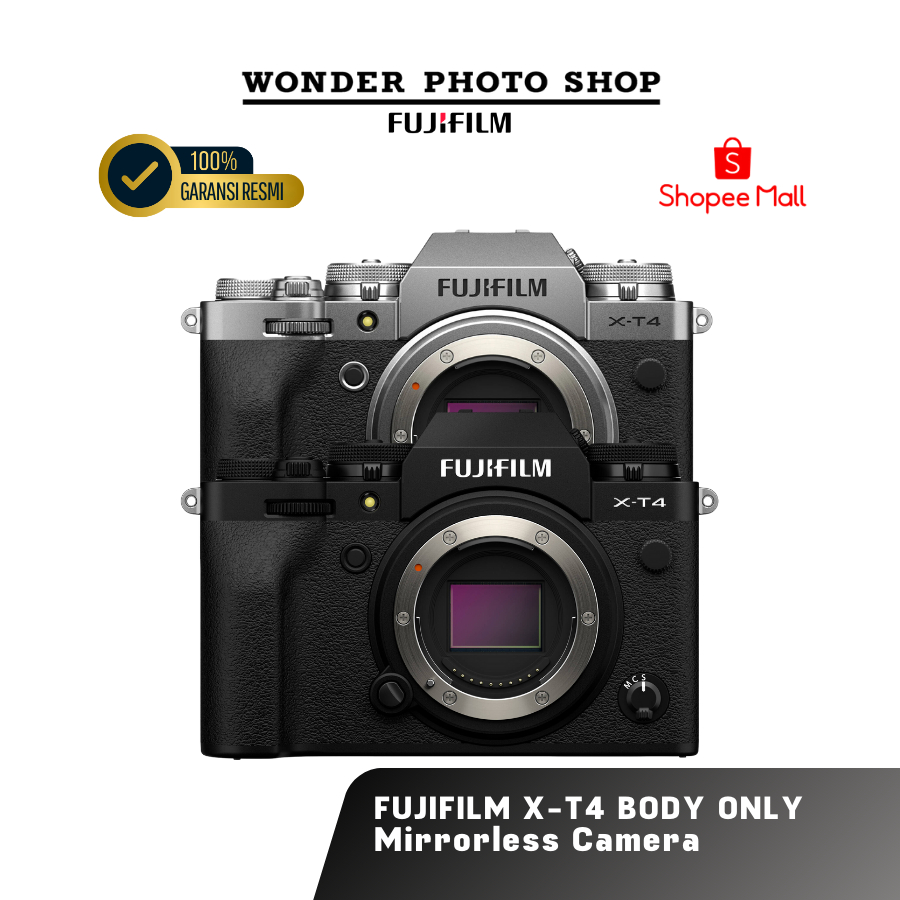 Jual Kamera Fujifilm X-T4 Body Only Garansi Resmi | Shopee Indonesia