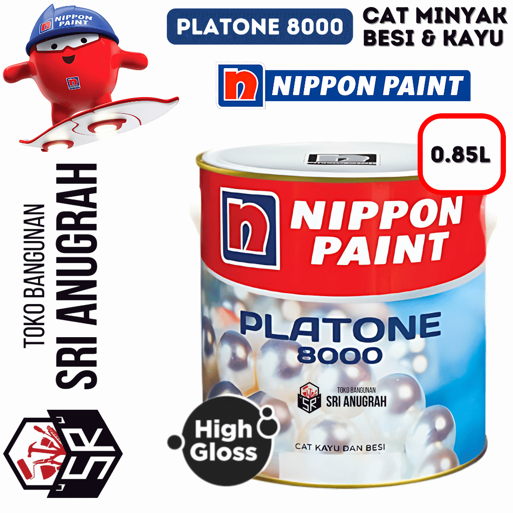 Jual Nippon Paint Platone Cat Besi Dan Kayu Lt Shopee Indonesia