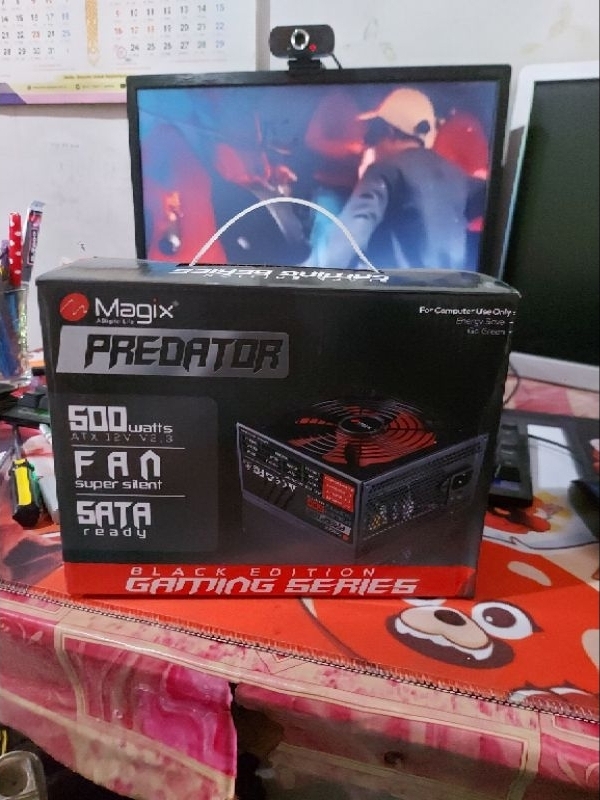 Jual POWER SUPPLY MAGIX PREDATOR 500W NORMAL JAYA BACA DESKRIPSI ...