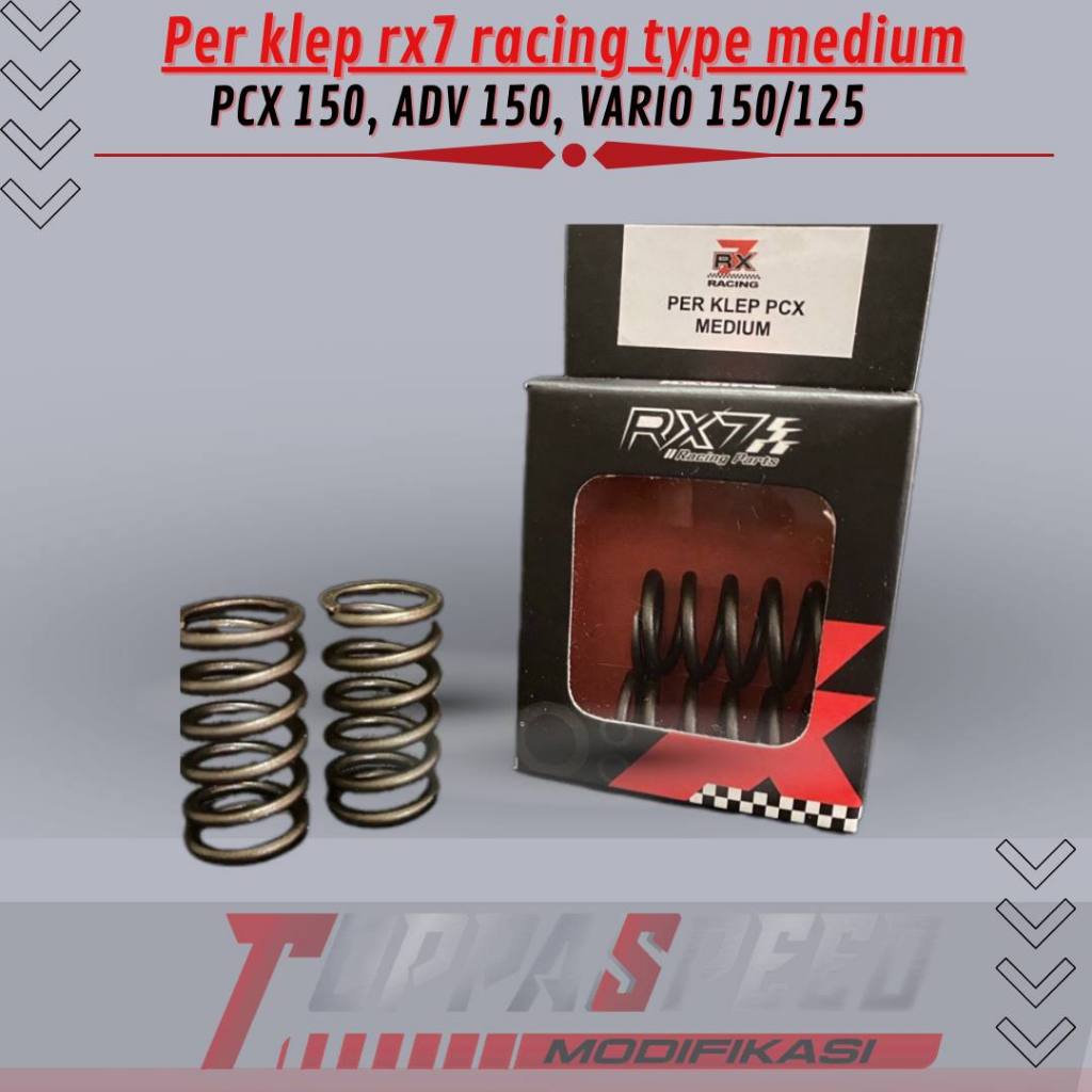 Jual Per Klep RX7 Racing Original. Vario125/Vario150/PCX150/ADV150 ...