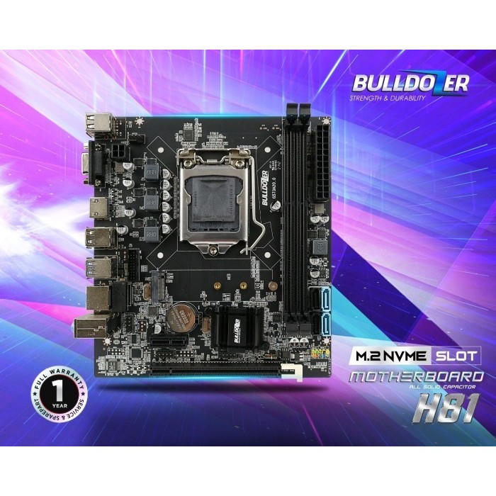 Jual Mobo / Motherboard Bulldozer H81 Mainboard H81 Support M2 LGA 1150 ...