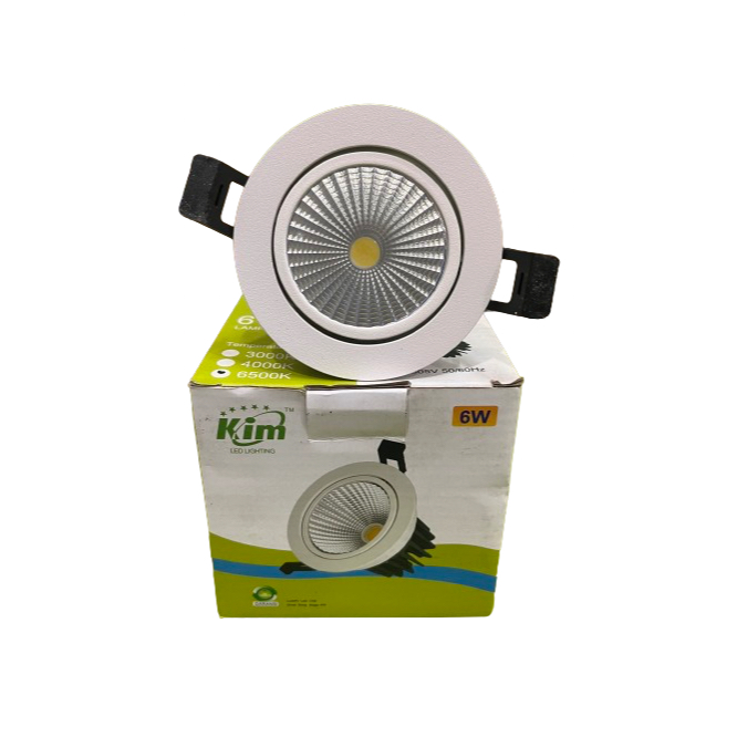 Jual KIM Downlight LED COB 3W,6W,9W,16W,,30W,40Watt SpotLight Cieling ...