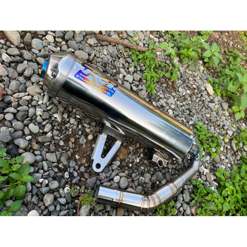 Jual knalpot standar racing Honda Stylo ndangak original R3 speed GP8 ...