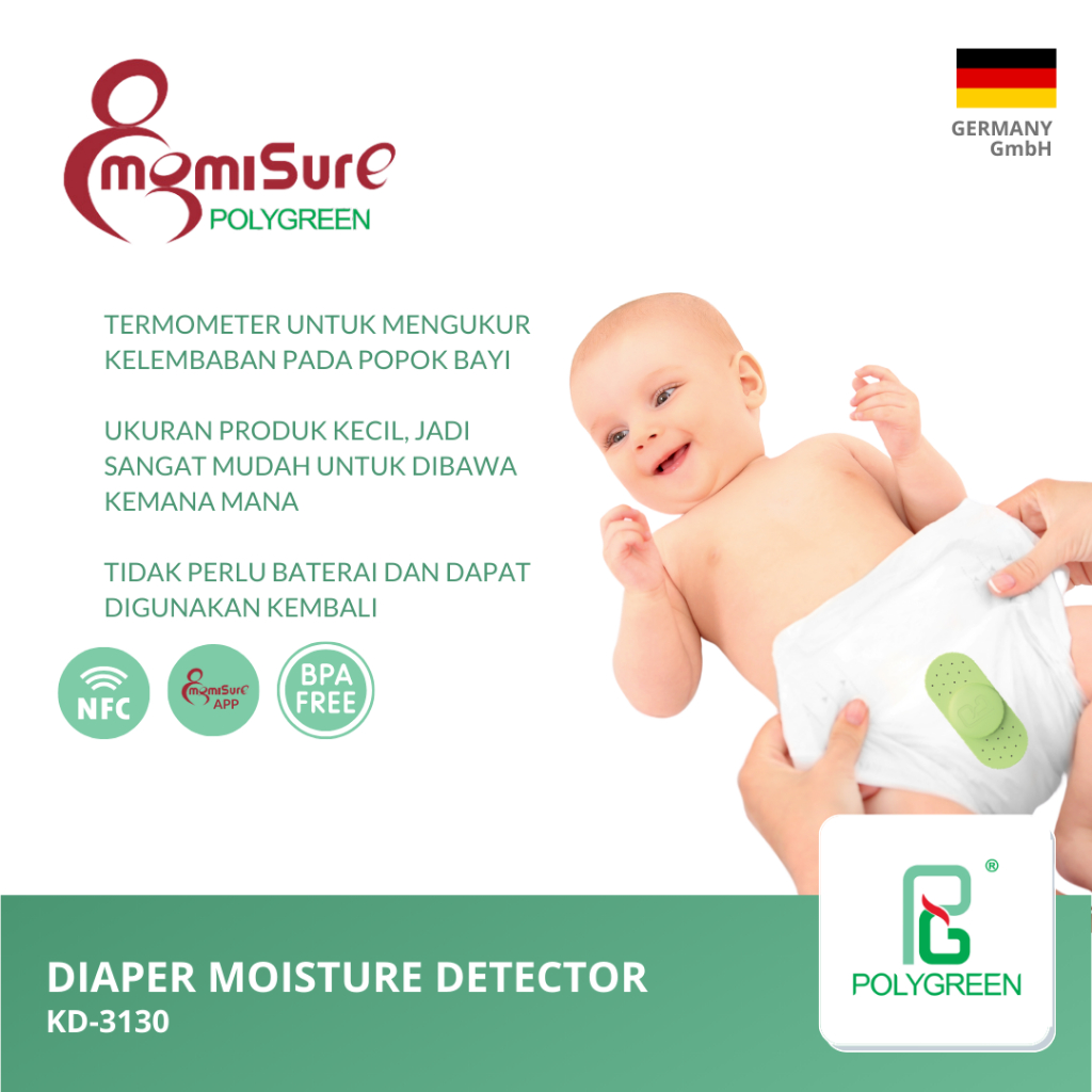 Jual POLYGREEN-Diaper Moisture Detector KD-3130 | Shopee Indonesia