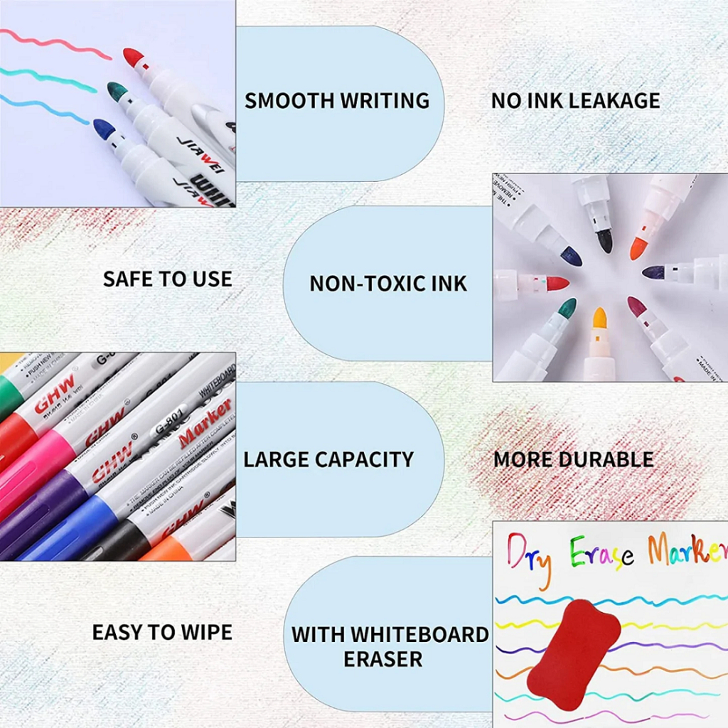 Jual Magical Painting Pen Magic Doodle Drawing Pens Pensil Warna Pensil ...