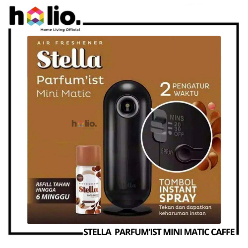 Jual STELLA Mini Matic Parfum'ist Alat + Refill Caffe Latte - Pengharum ...