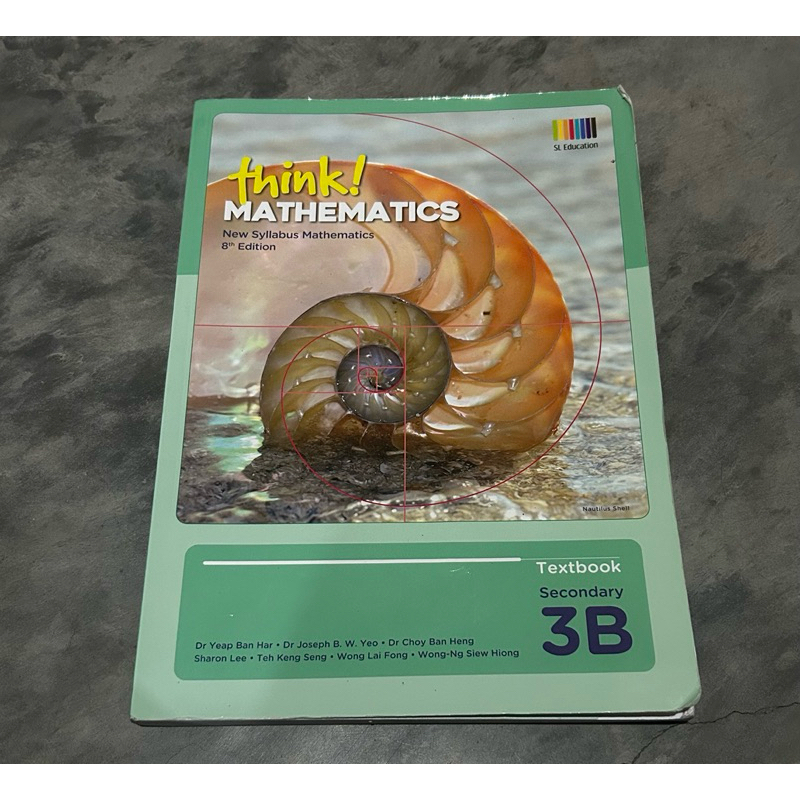 Jual preloved think mathematics textbook 3b 8th edition shopee