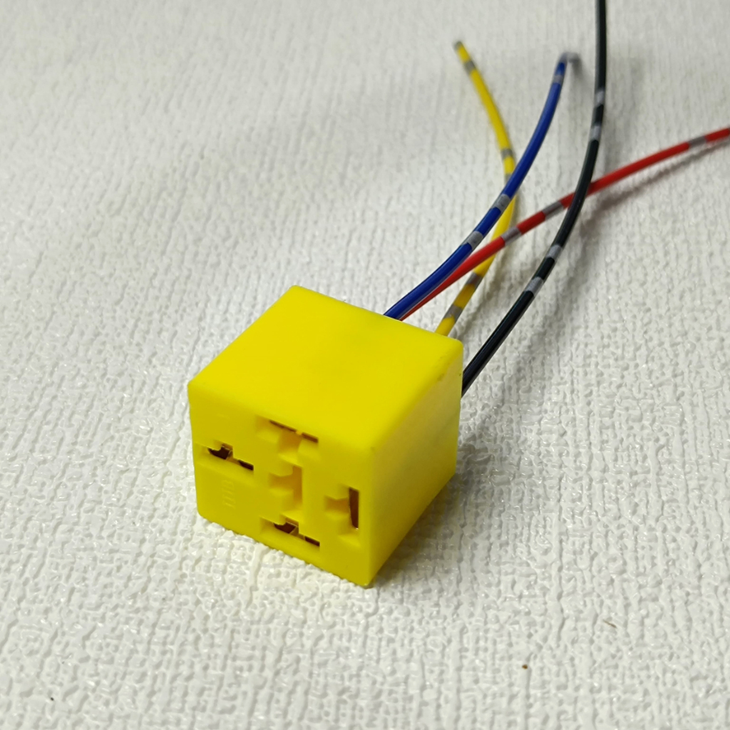 Jual Paket Relay Transparan 4 Kaki & Soket Relay Plastik 12 Volt 80 ...
