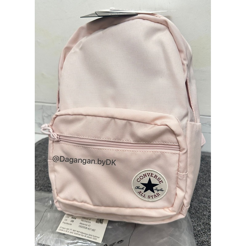 Peach converse high quality backpack