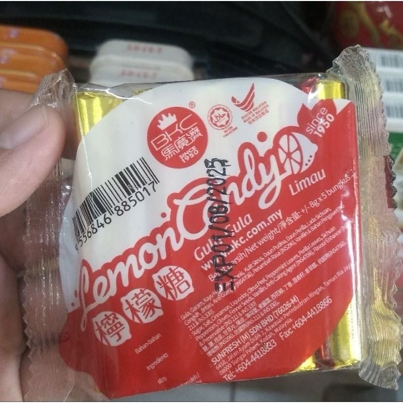 Jual Ling Mong Candy Tablets /Permen Jadul Tablet Lemon semboi | Shopee ...