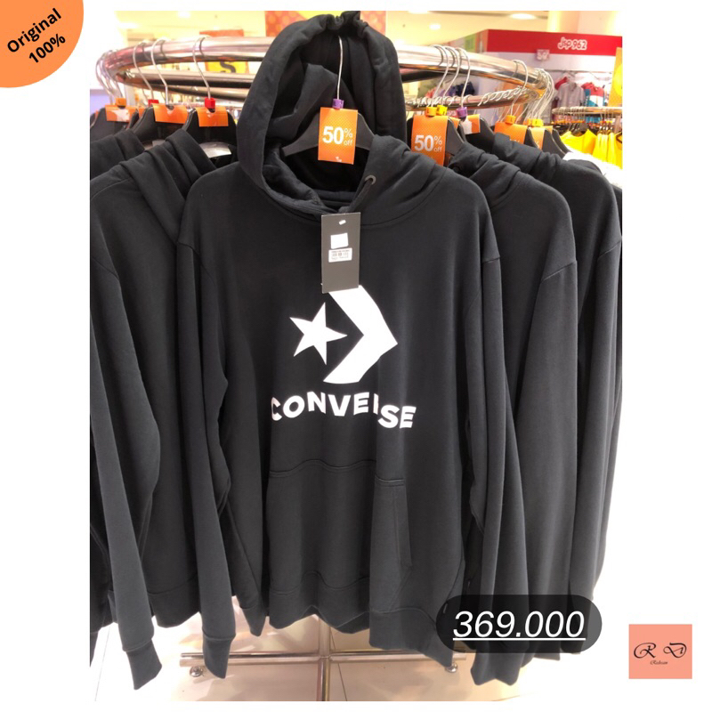 Harga hoodie converse original sale