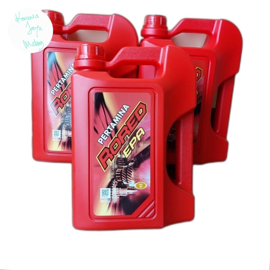 Jual Oli Gardan Pertamina RORED EPA SAE-90 4 Liter Original Asli ...