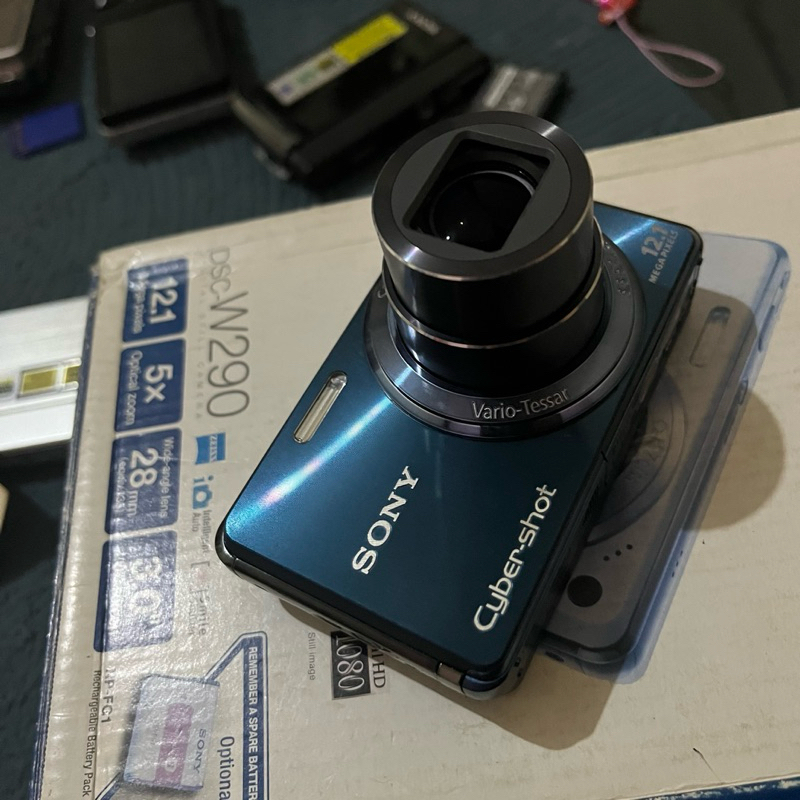 Jual Digicam Sony Cybershot DSC-W290 [FULLSET ORI BOX] | Shopee Indonesia