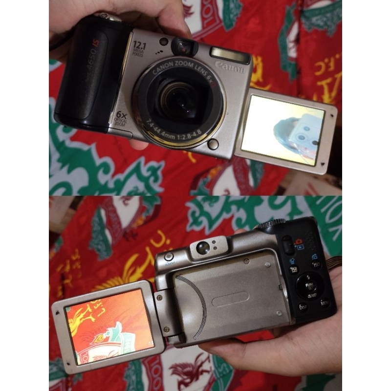 Jual Digicam Momo Twice Canon Powershot A650 IS | Shopee Indonesia