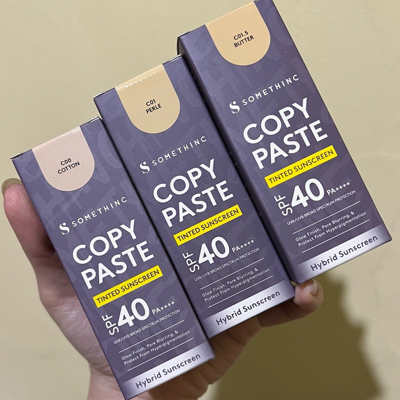 Jual NEW SOMETHINC Copy Paste Tinted Sunscreen SPF 40 PA++++ | Shopee ...