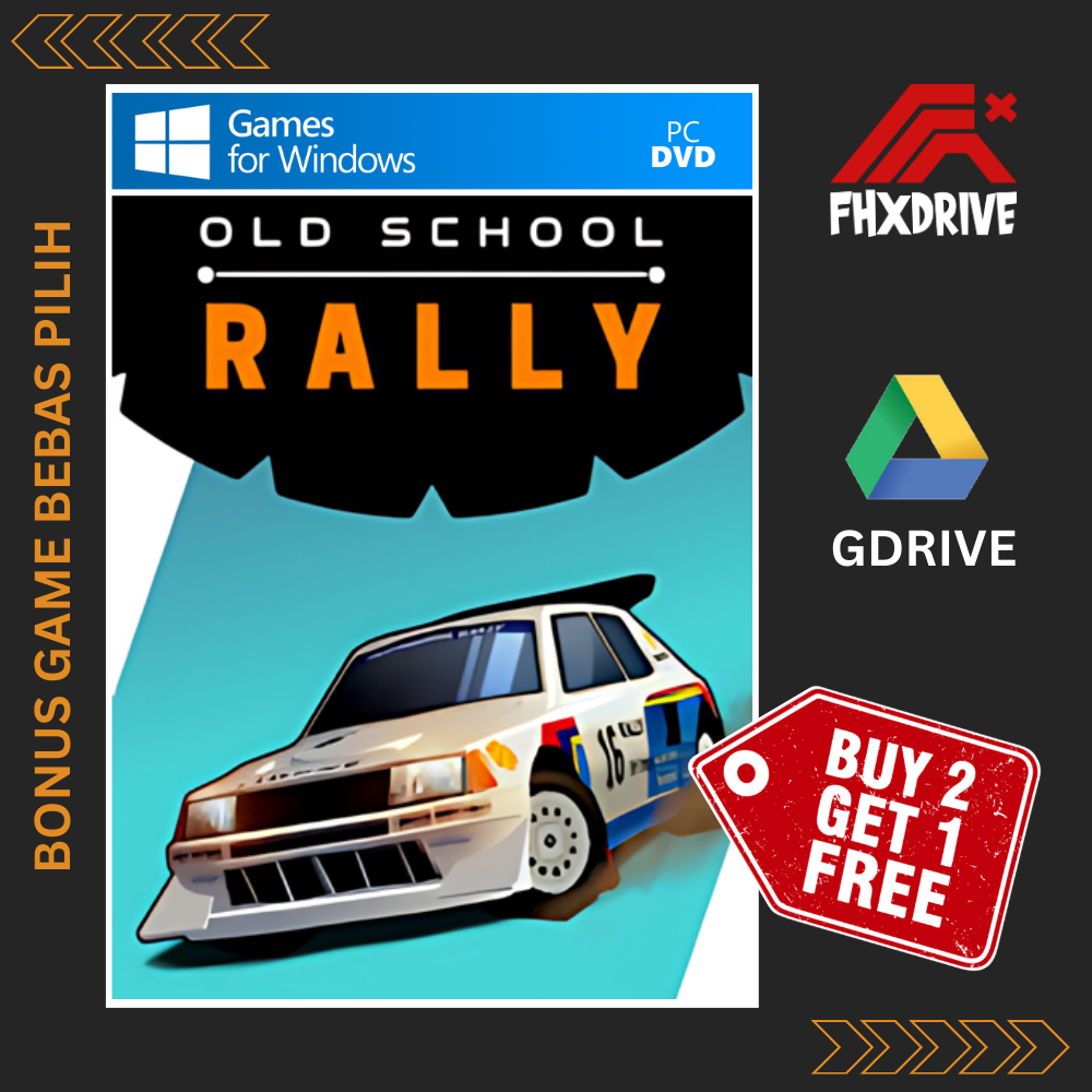 Jual OLD SCHOOL RALLY | GAME PC | BELI 2 GRATIS 1 | Shopee Indonesia