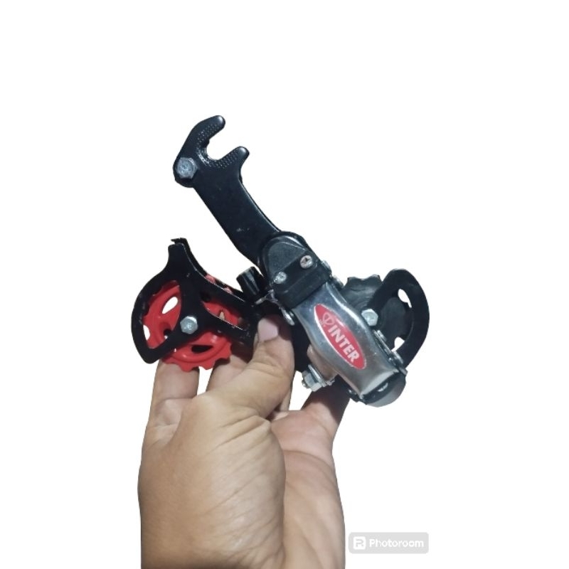 Jual Rd Rear derailleur sepeda inter model jepit model baut lobang 6/7 ...