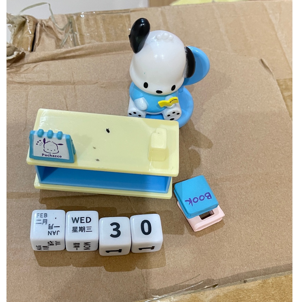 Jual kalender meja kuromi table calender pochacco figure kalender ...