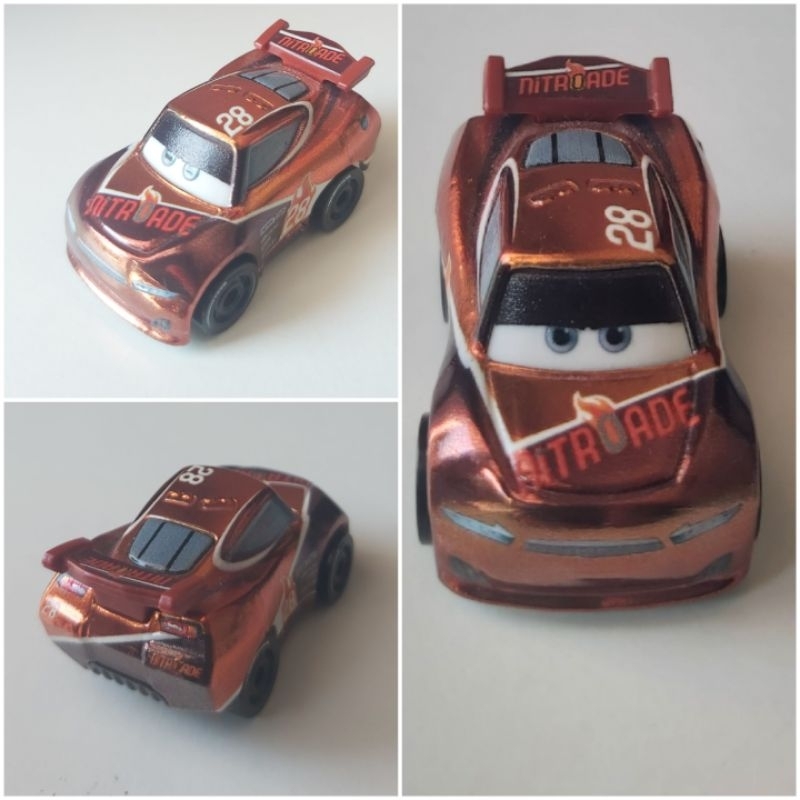 Jual Disney Pixar Cars Mini Racers Tim Treadless (Orange Metallic) Lot ...