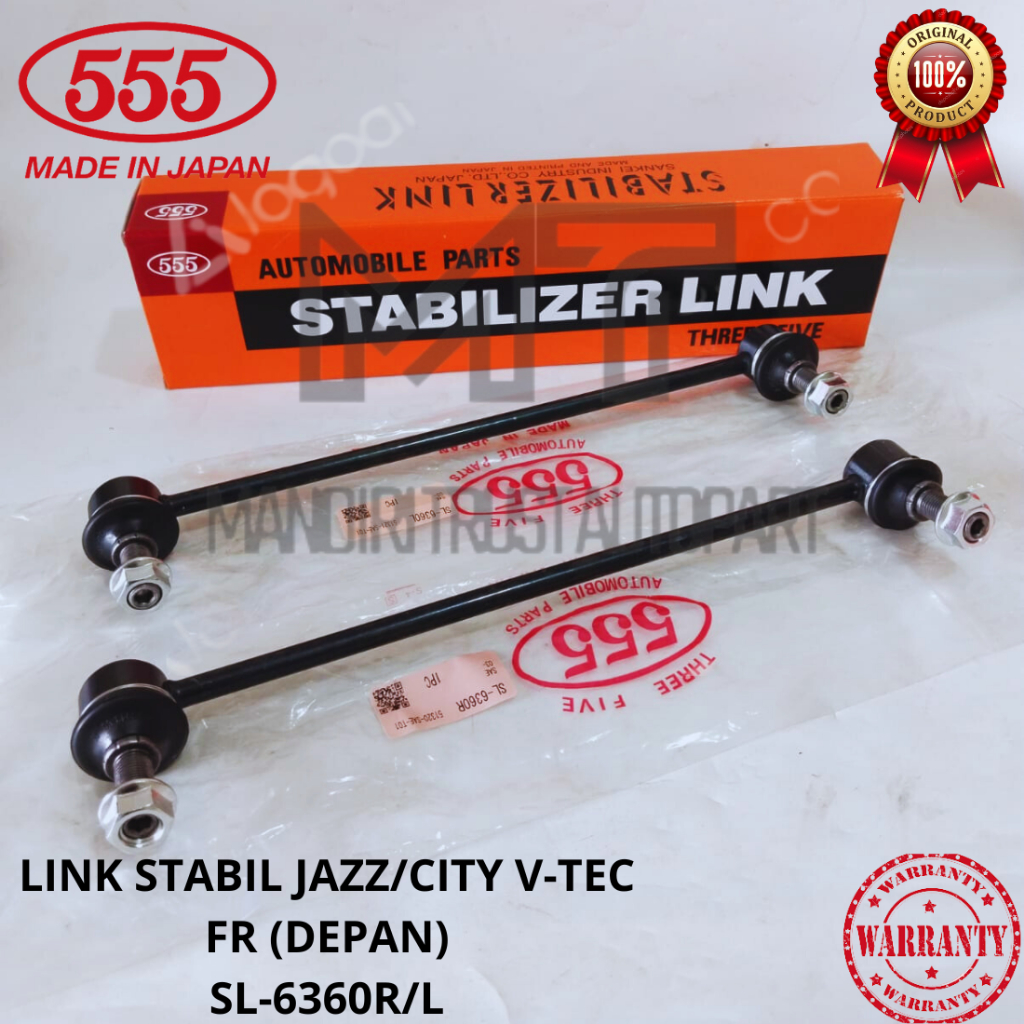 Jual STABILIZER LINK - LINK STABIL DEPAN(FR) HONDA JAZZ/CITY V-TEC GD3 ...