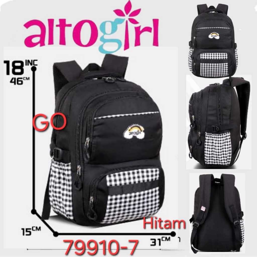 Jual gopro Tas Alto Ransel Girl's Tas Alto Anak Perempuan/Ransel