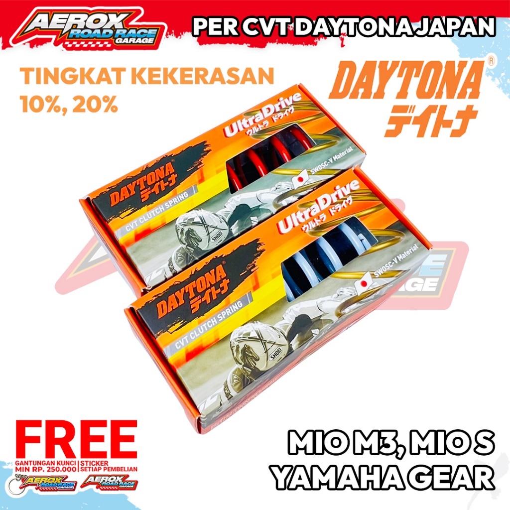 Jual Per CVT DAYTONA Racing Mio M3/S/Z, GT, X-Fide, Fino, Freego, Gear ...