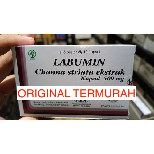 Jual Labumin Box 30 Kapsul ORIGINAL TERMURAH | Shopee Indonesia