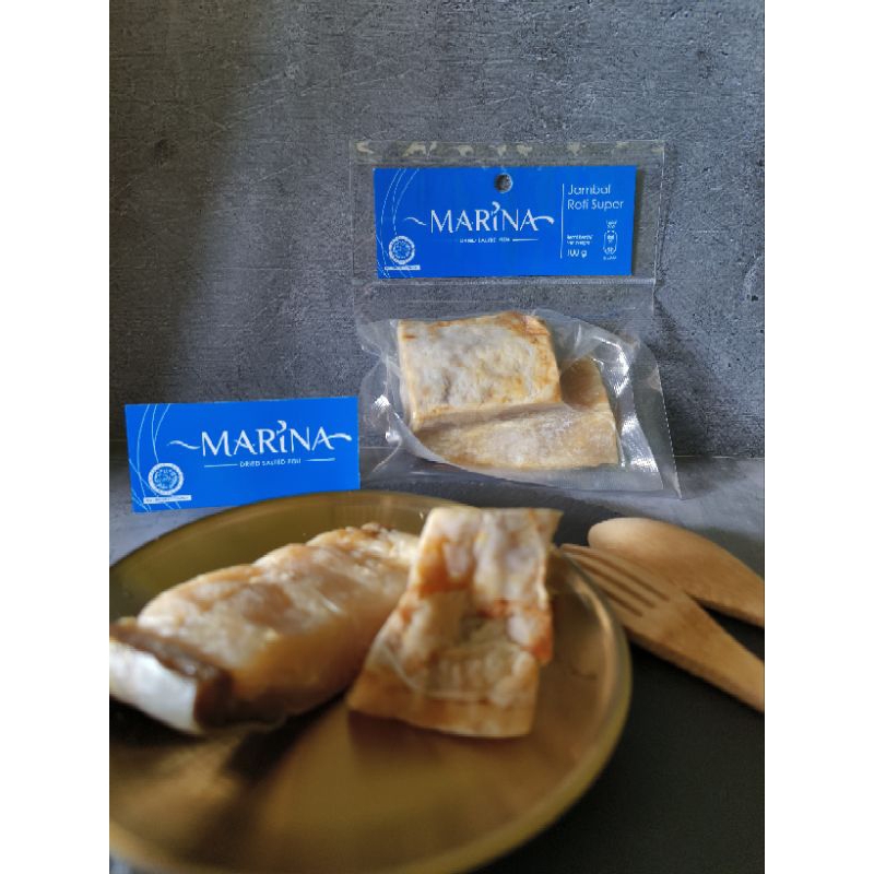 Jual MARINA IKAN ASIN - JAMBAL ROTI SUPER 100 GR | Shopee Indonesia