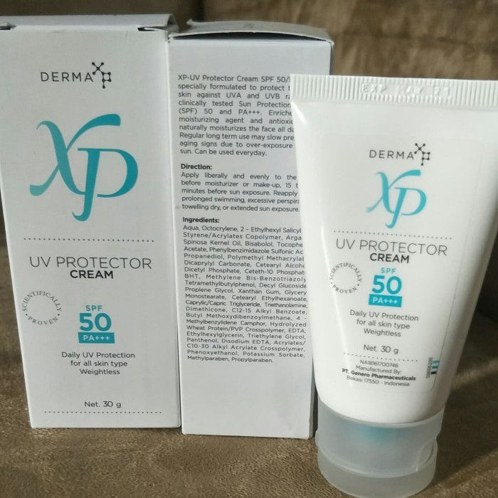 Jual Derma XP UV Protector Cream SPF 50 PA++ | Shopee Indonesia