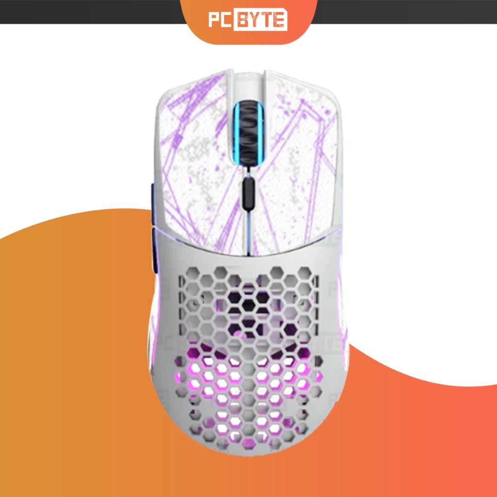 Jual Vancer Mouse Grip Tape - White & Purple 0.5mm [Glorious Model O ...