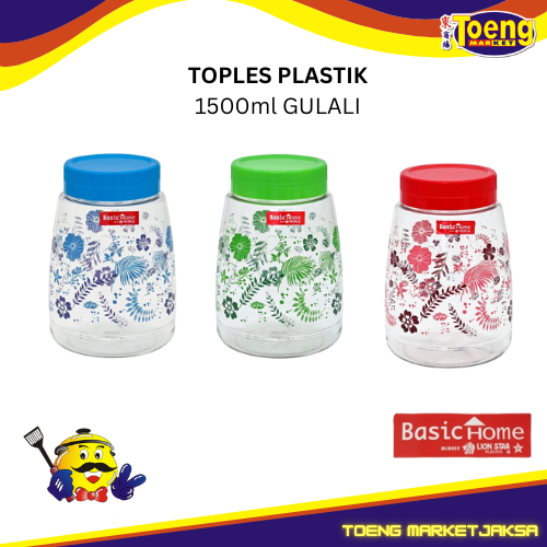 Jual TOPLES PLASTIK 1500ml GULALI BASIC HOME | Shopee Indonesia