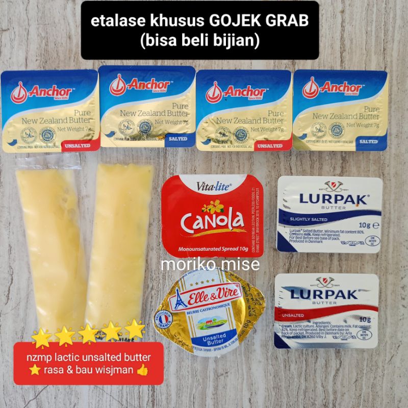 Jual [ BUTTER MINI khusus INSTAN GOJEK ] ANCHOR unsalted butter ...