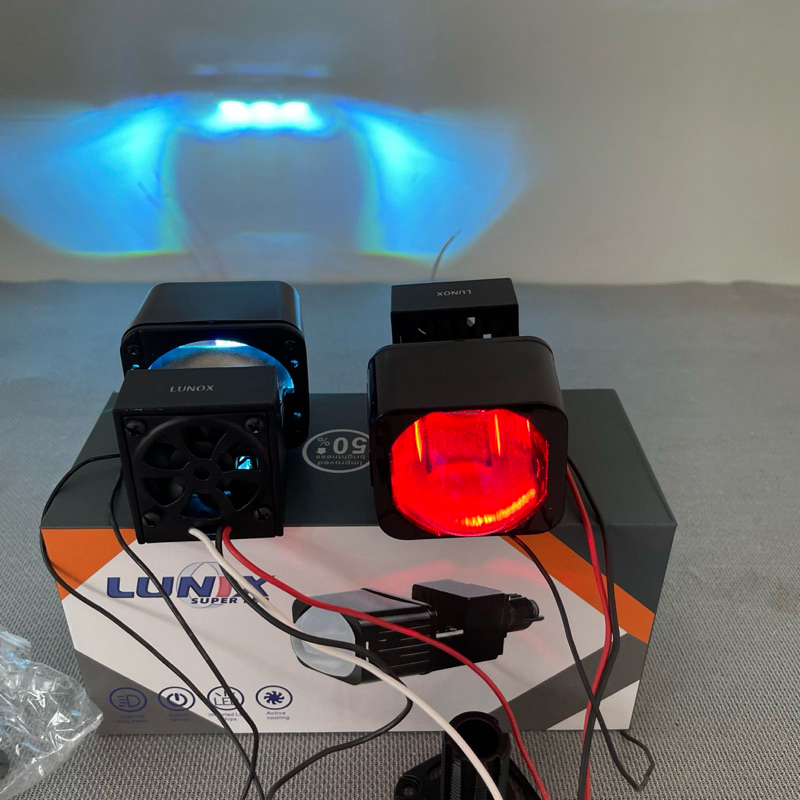 Jual Projector Biled Matrix X1 Blue Lens Plus Devil 1,5inc jauh dekat ...