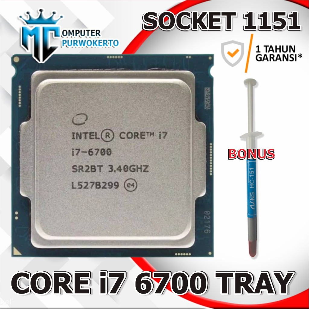 Jual Processor Intel Core i3 6100 i5 6500 i5 6600 i7 6700 Socket 1151 ...