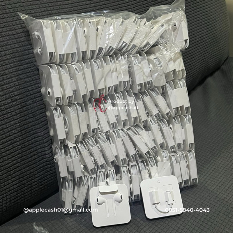 Jual Earpods Lightning ibox Headset lightning cabutan original ibox new Converter 3.5mm Jack new plug play ori ibox cabutan iphone 11 pro heasfree headset earphone ori Shopee Indonesia