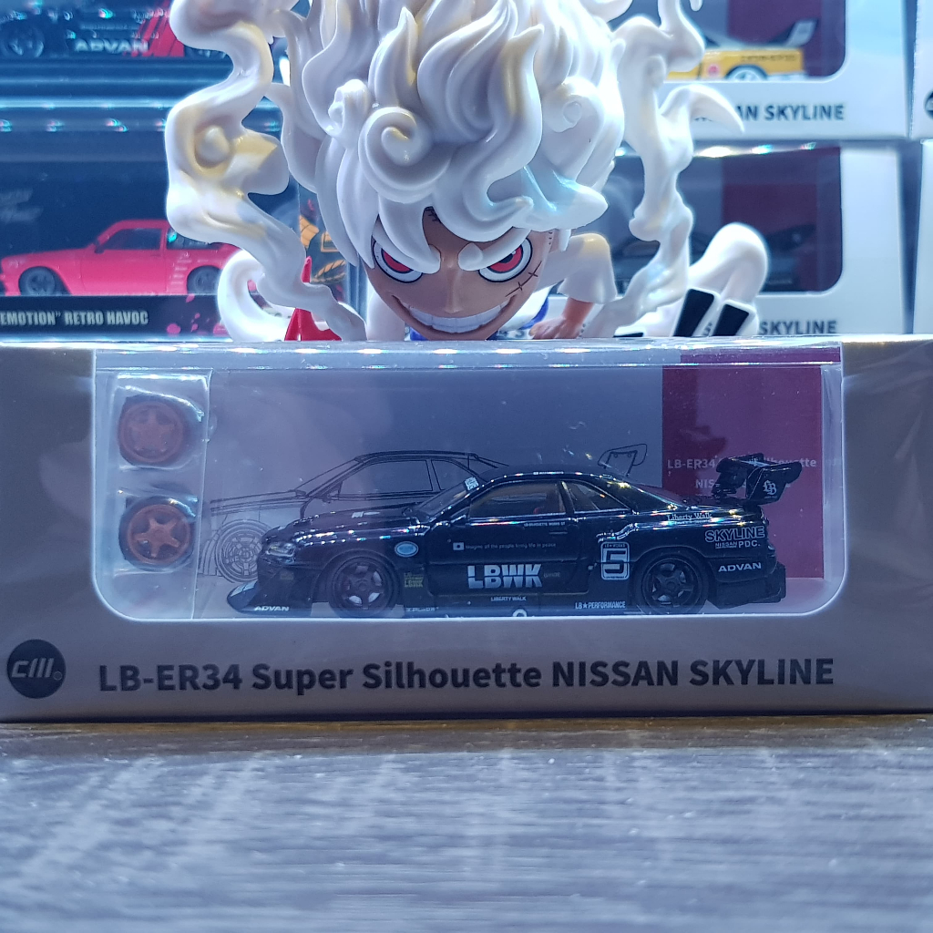 Jual CM MODEL NISSAN SKYLINE LBWK LIBERTY WALK ER34 R34 SUPER ...