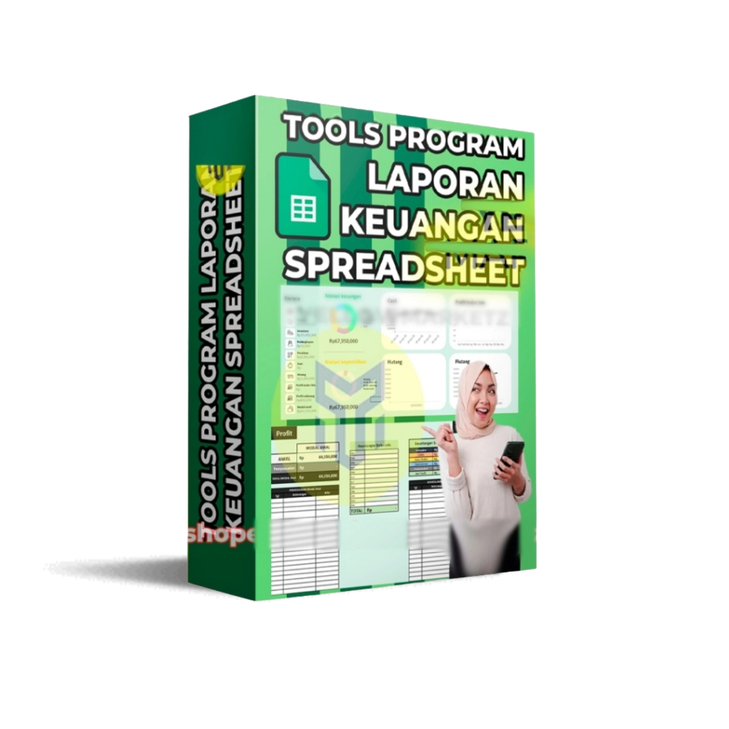 Jual [Produk Digital] Tools Program Laporan Keuangan Spreadsheet ...