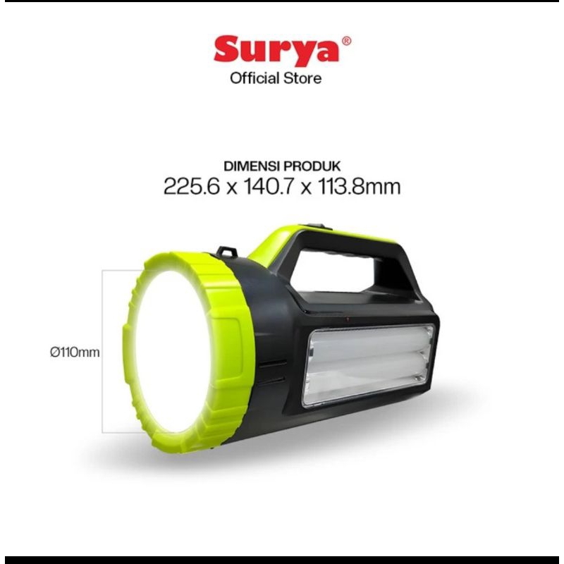 Jual Lampu Senter Besar Surya SHT L10W 30LED + Led Emergency ...