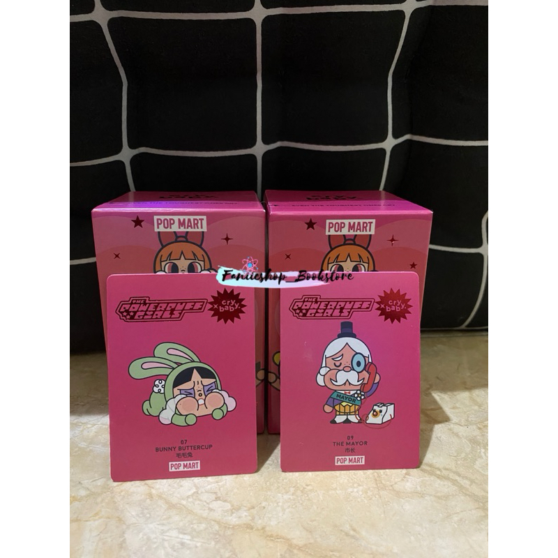 Jual PPG CRYBABY ,POP MART CRYBABY × Powerpuff Girls Series Blind Box ...