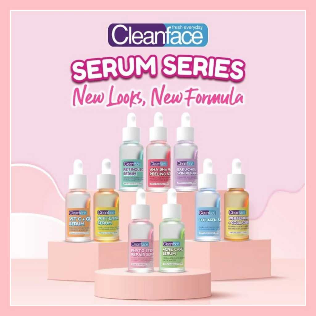 Jual THESALONSHOP | CLEANFACE SERUM SERIES | gdlb01 | Shopee Indonesia