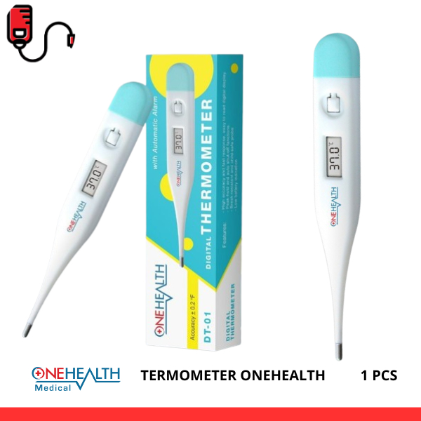 Jual Termometer Digital Onehealth Anak Dewasa Thermometer Suhu Badan ...